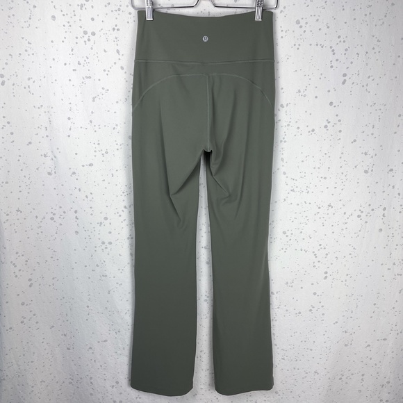 Lululemon Groove Pant Flare Nulu Grey Sage 8 - Picture 2 of 12